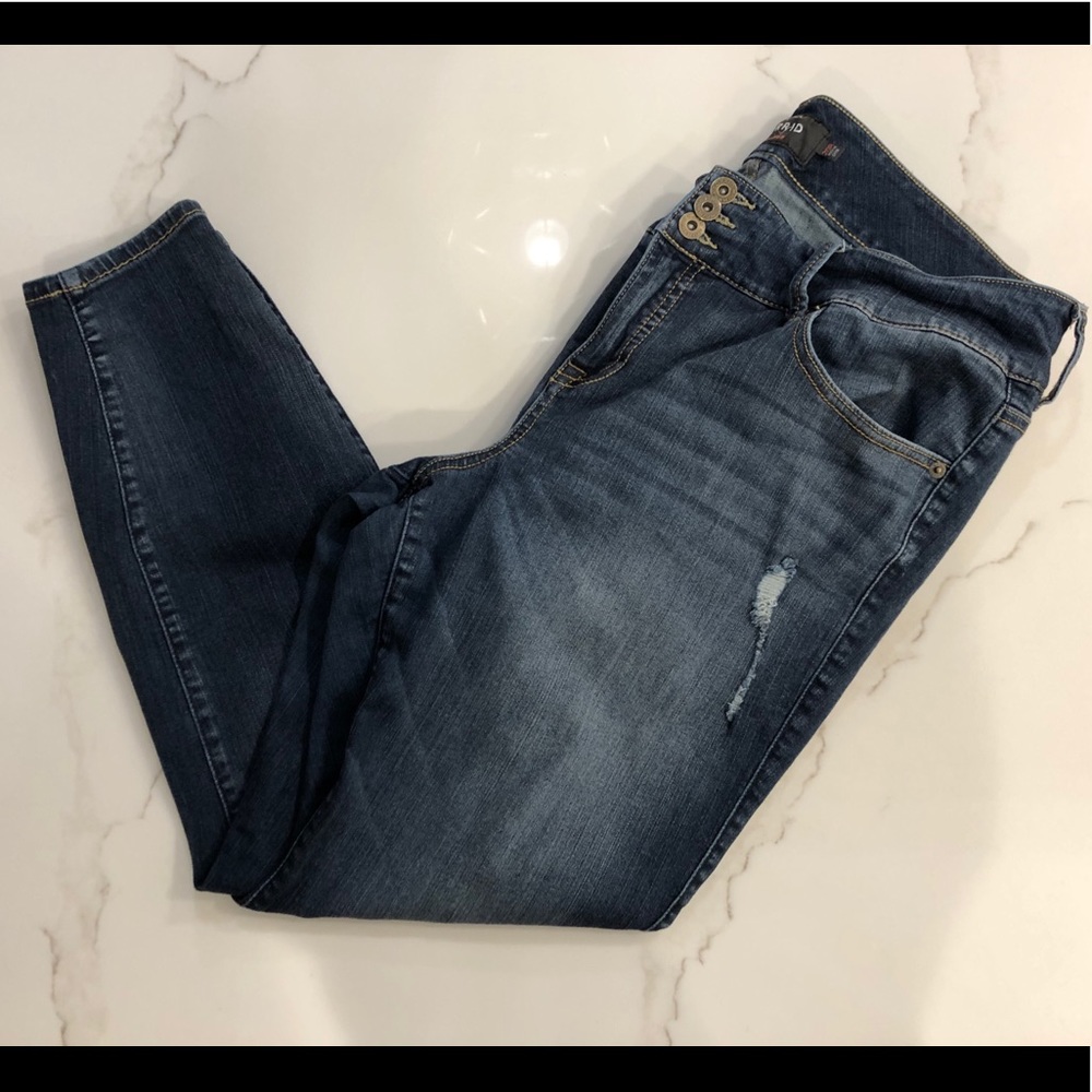 Distressed Torrid Skinny Jeans